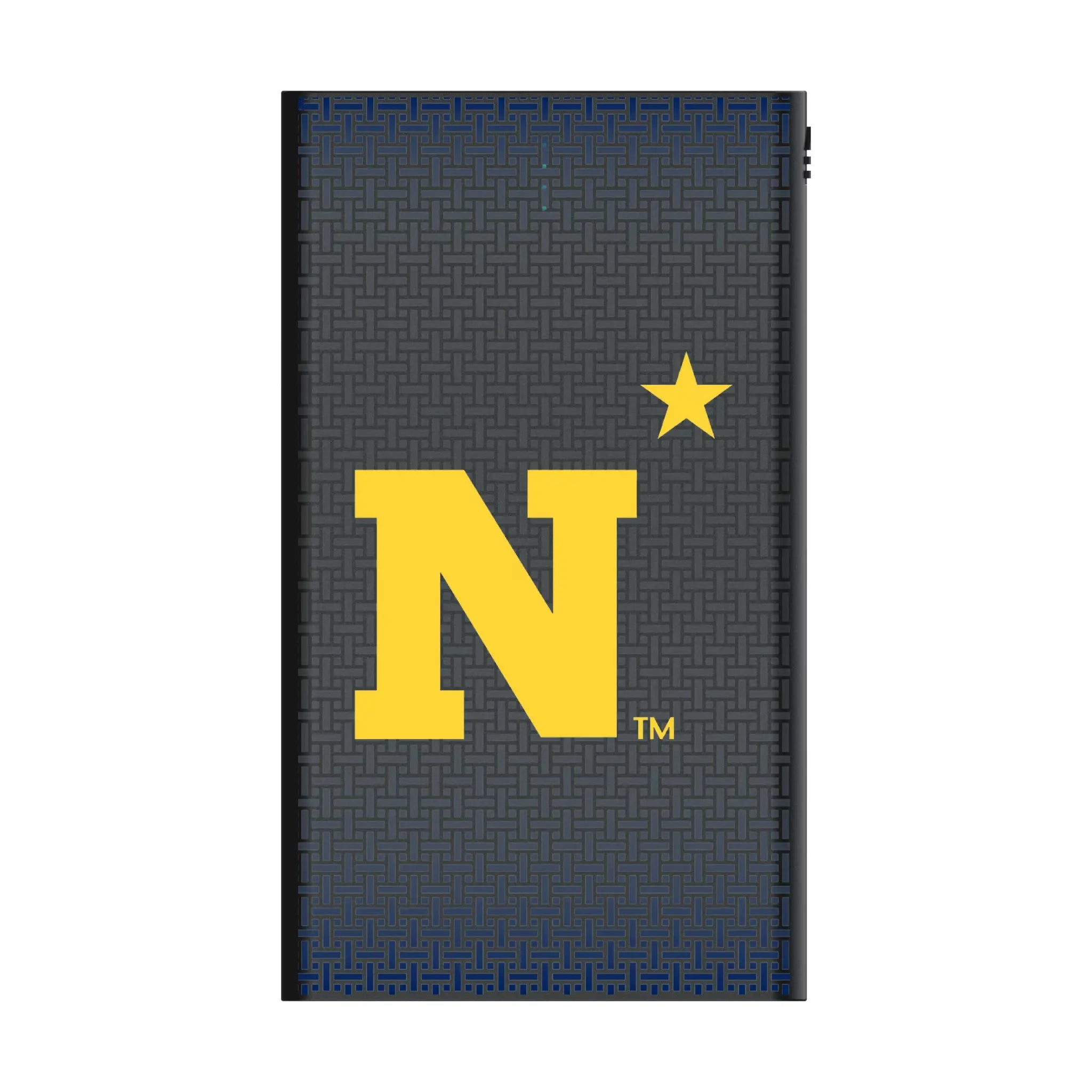 United State Naval Academy Midshipmen Linen 5000mAh Flat Powerbank