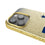 United State Naval Academy Midshipmen Linen Bling Phone Case for Apple iPhone