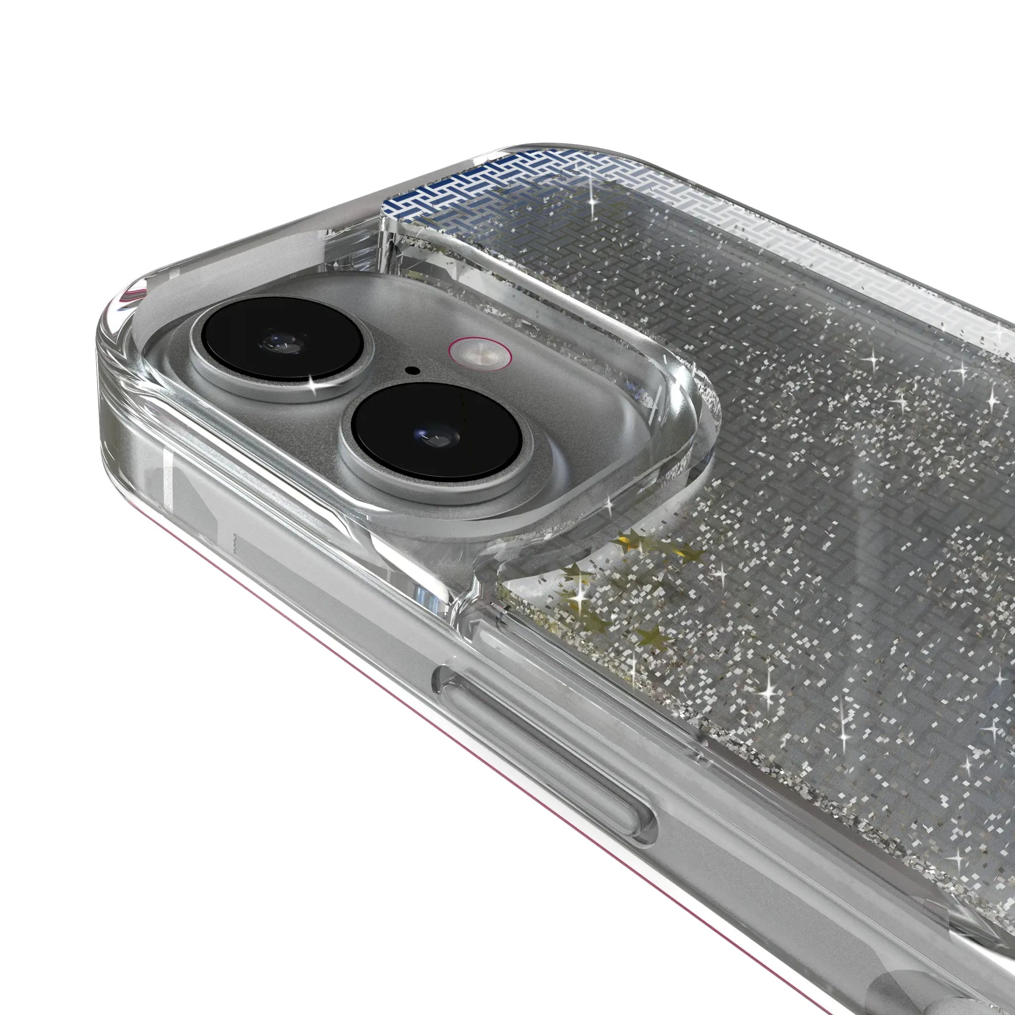 United State Naval Academy Midshipmen Linen Glitter Phone Case