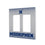 United State Naval Academy Midshipmen Linen Hidden-Screw Light Switch Plate