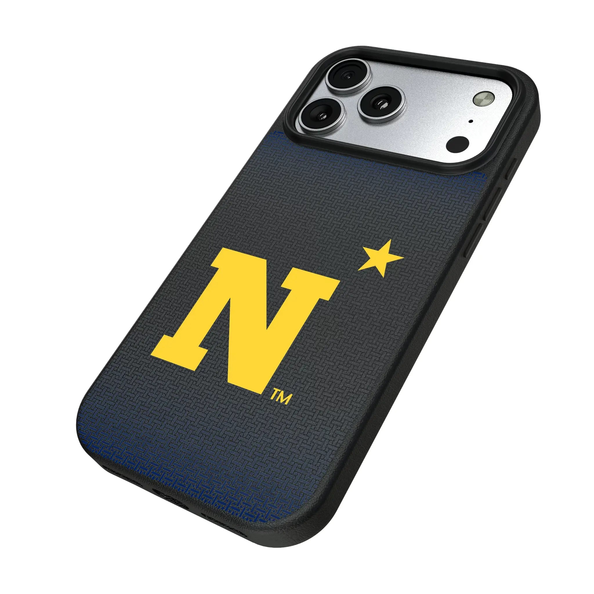 United State Naval Academy Midshipmen Linen MagSafe Compatible Phone Case for Apple iPhone
