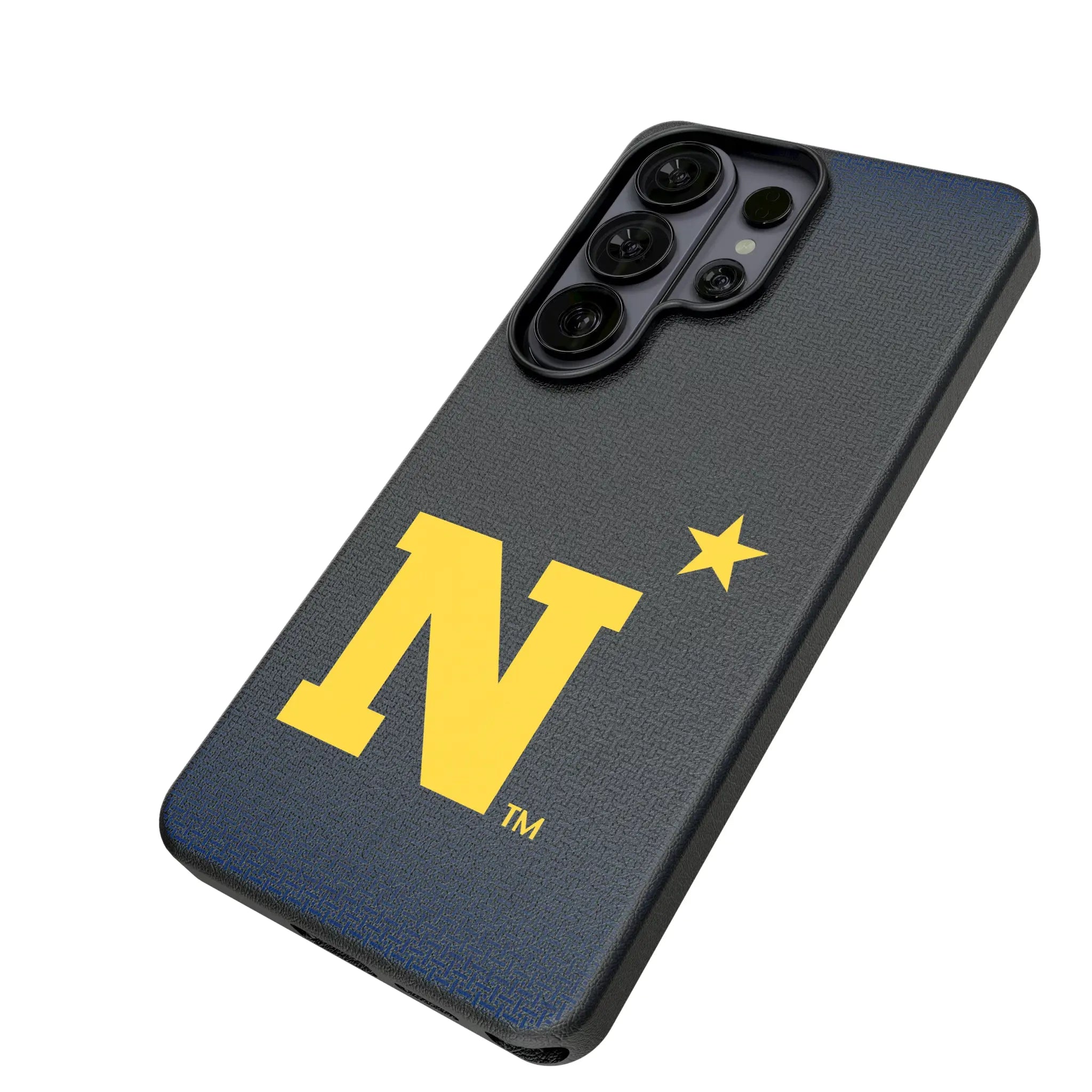 United State Naval Academy Midshipmen Linen MagSafe Compatible Phone Case for Samsung Galaxy