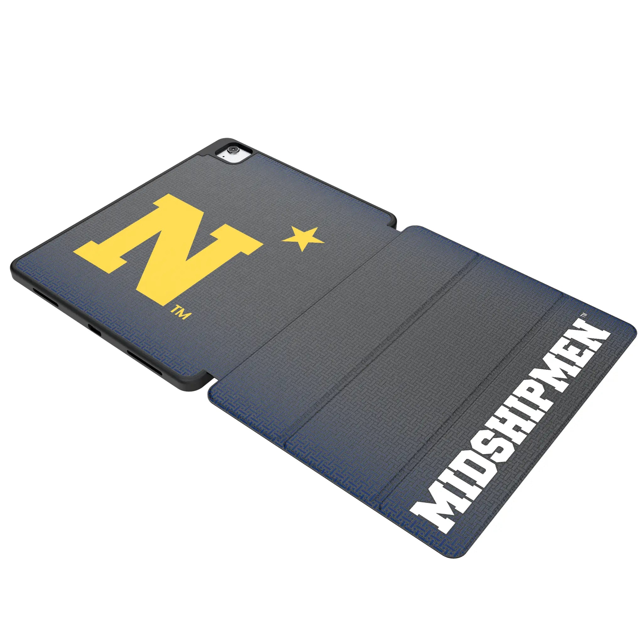 United State Naval Academy Midshipmen Linen Tablet Case for Apple iPad
