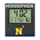 United State Naval Academy Midshipmen Linen Wall Clock