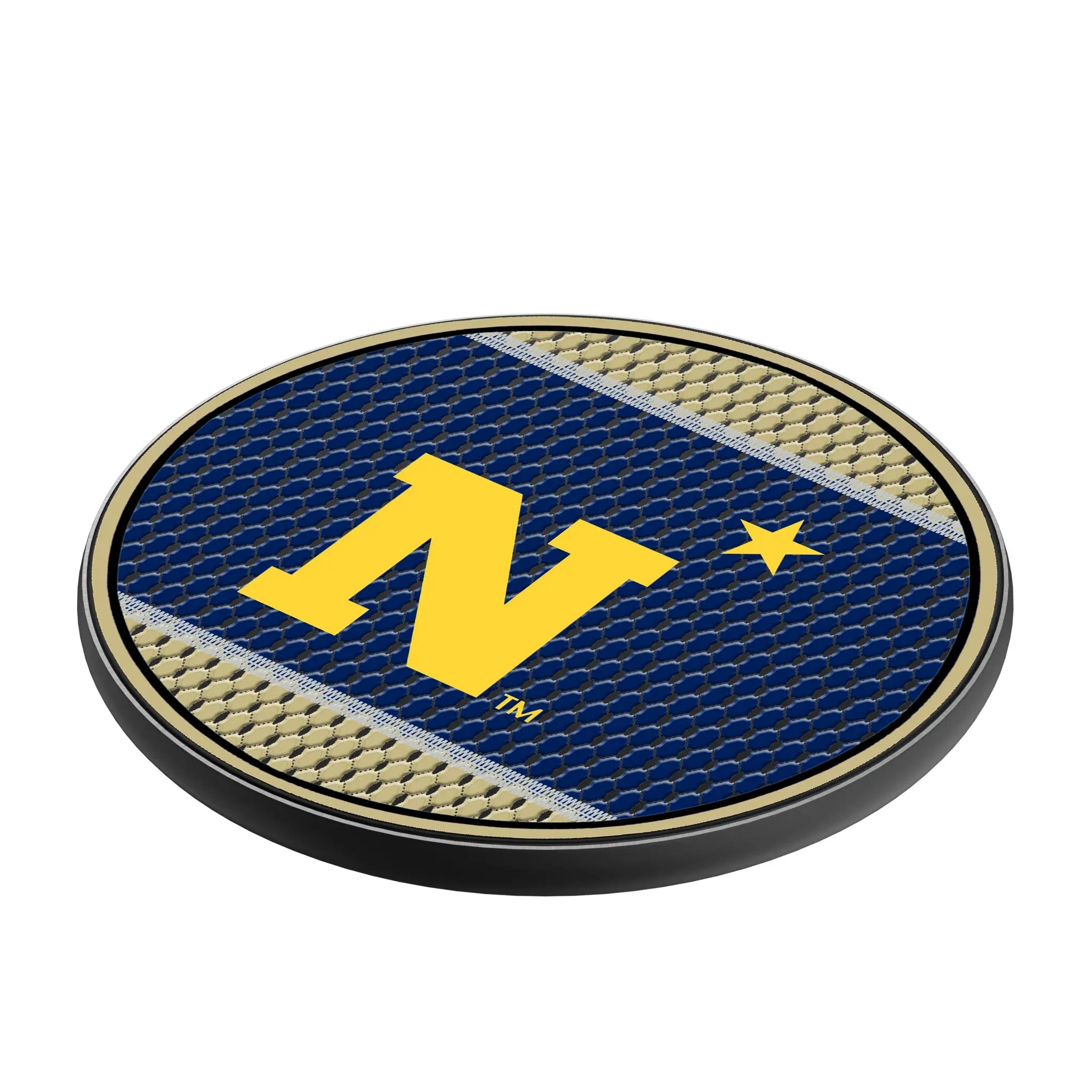 United State Naval Academy Midshipmen Mesh 15-Watt Wireless Charger