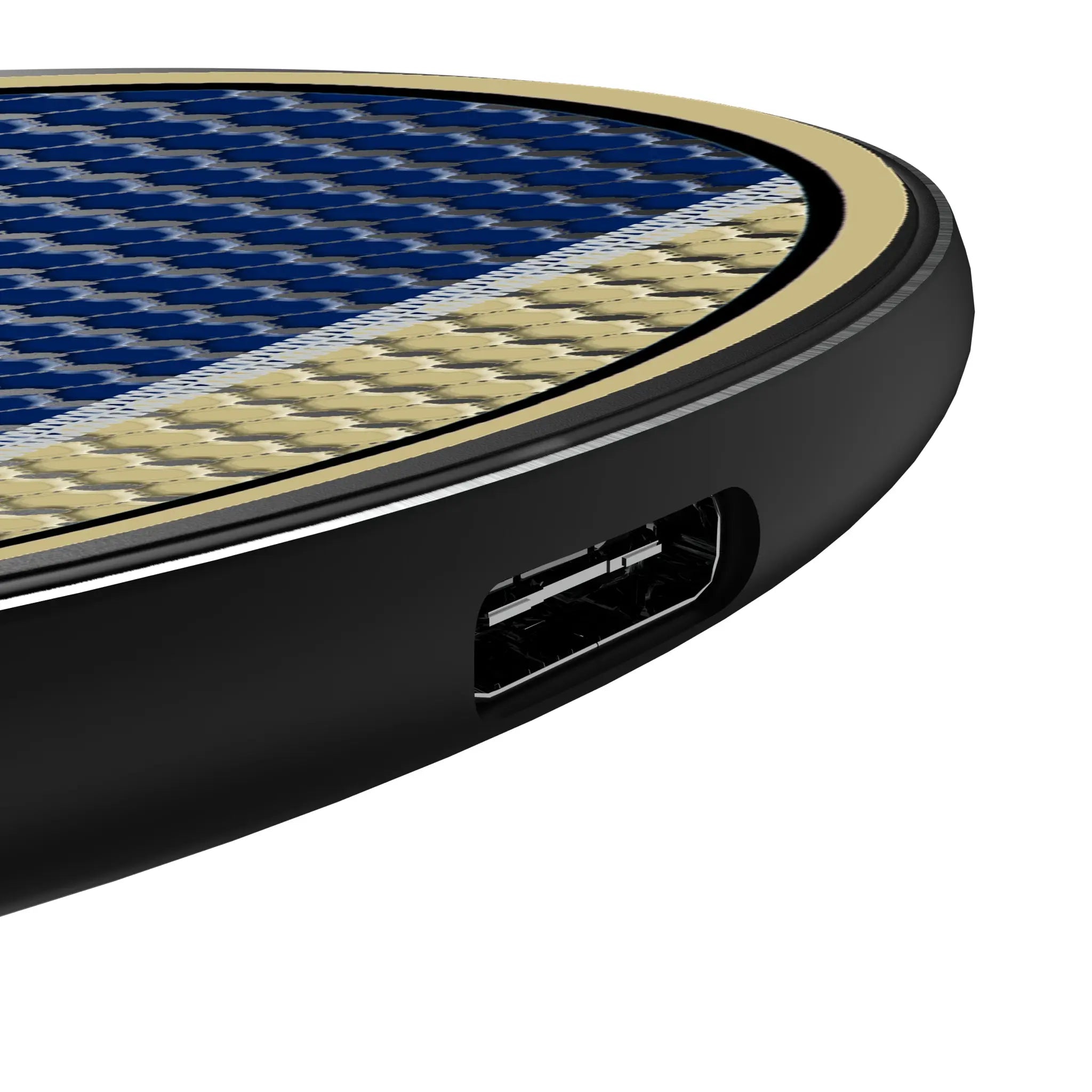 United State Naval Academy Midshipmen Mesh 15-Watt Wireless Charger