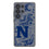 United State Naval Academy Midshipmen Paisley Clear Phone Case for Samsung Galaxy