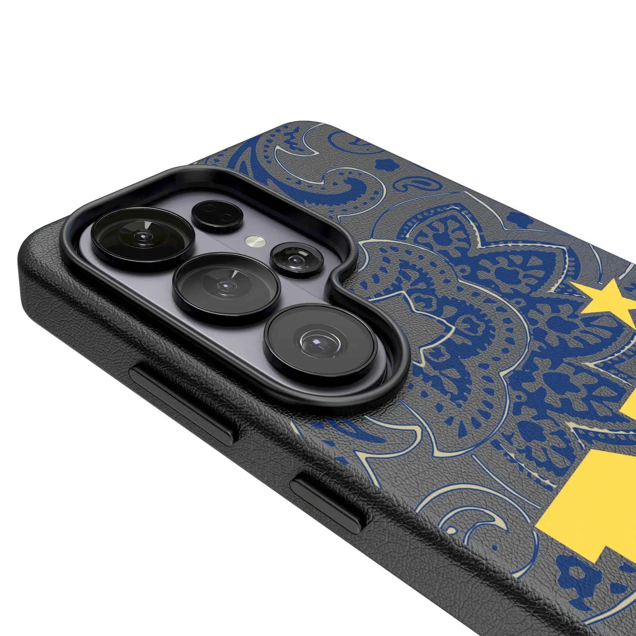 United State Naval Academy Midshipmen Paisley MagSafe Compatible Phone Case for Samsung Galaxy