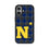United State Naval Academy Midshipmen Plaid MagSafe Compatible Phone Case for Apple iPhone