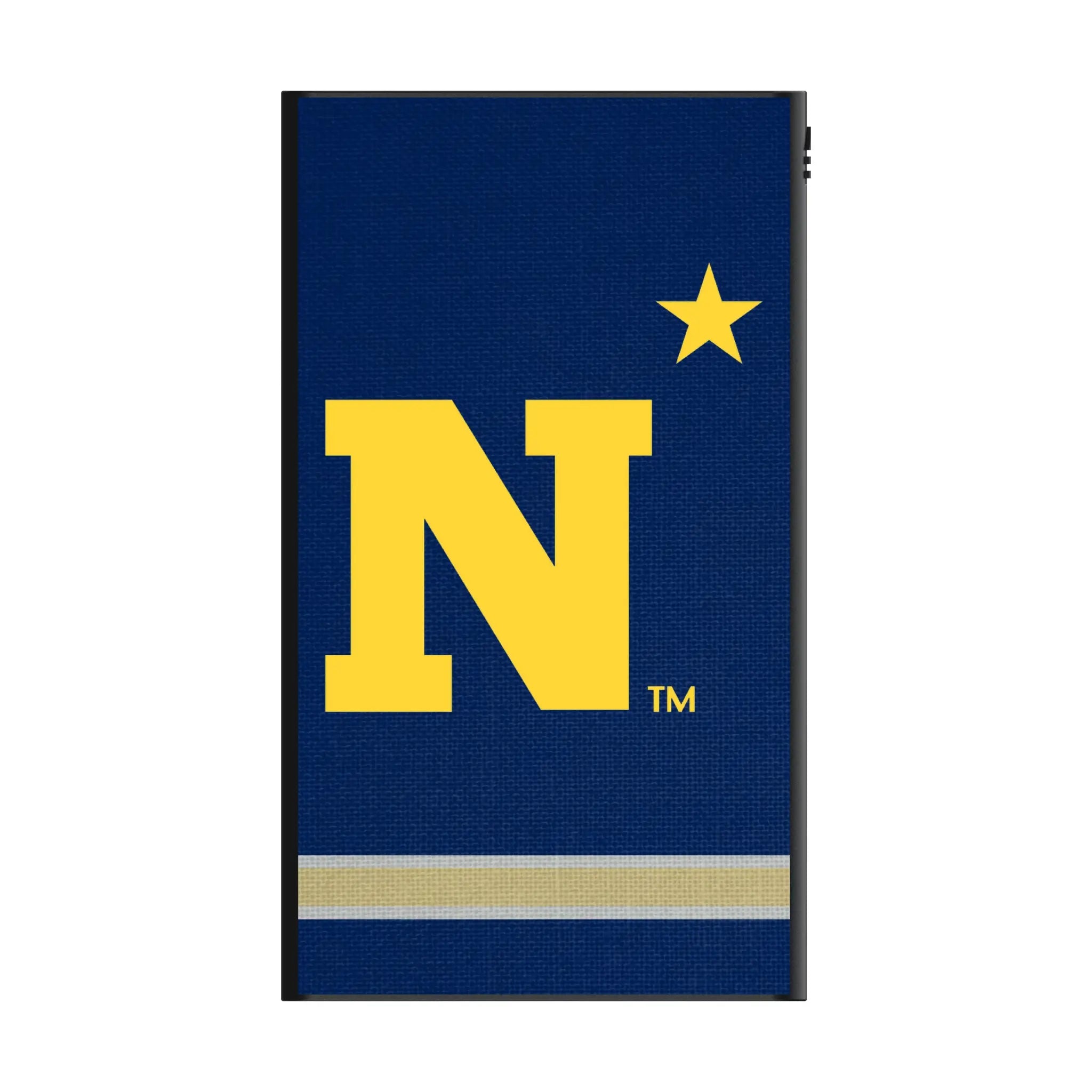 United State Naval Academy Midshipmen Stripe 5000mAh Flat Powerbank
