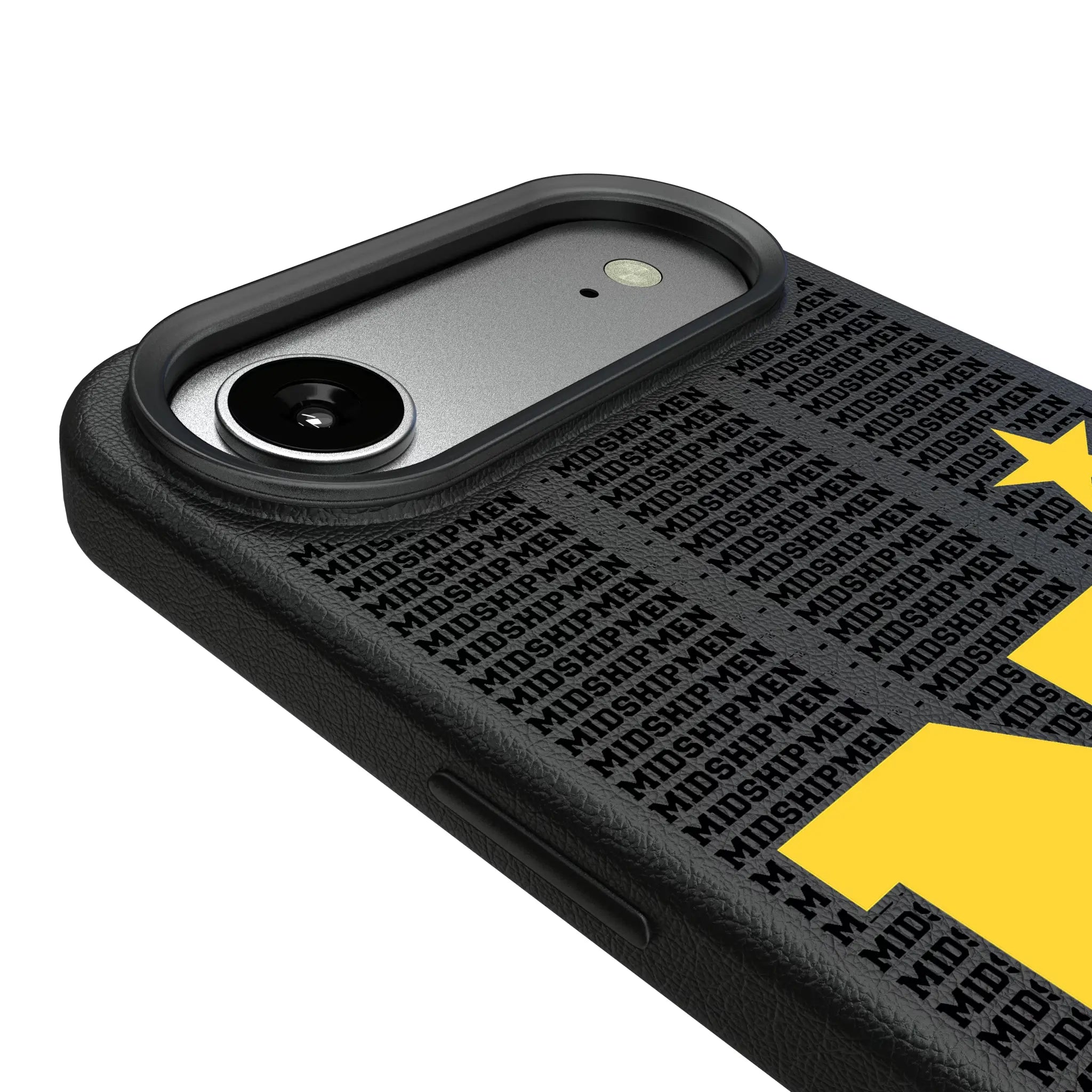 United State Naval Academy Midshipmen Text Backdrop MagSafe Compatible Phone Case for Apple iPhone