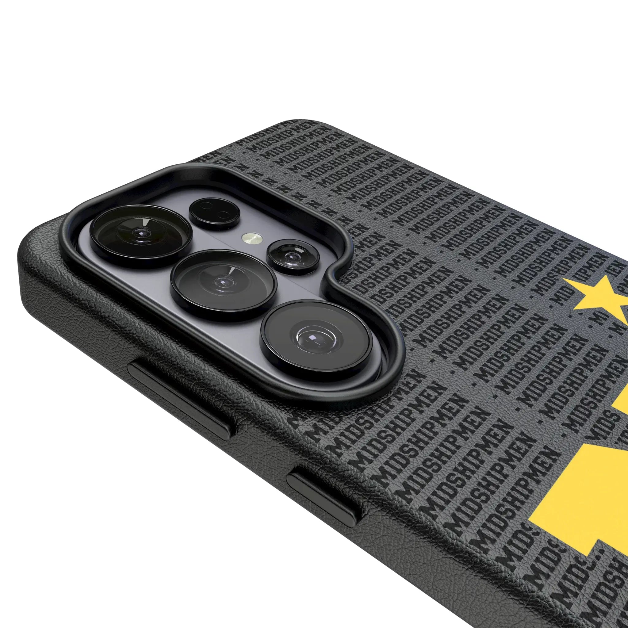 United State Naval Academy Midshipmen Text Backdrop MagSafe Compatible Phone Case for Samsung Galaxy