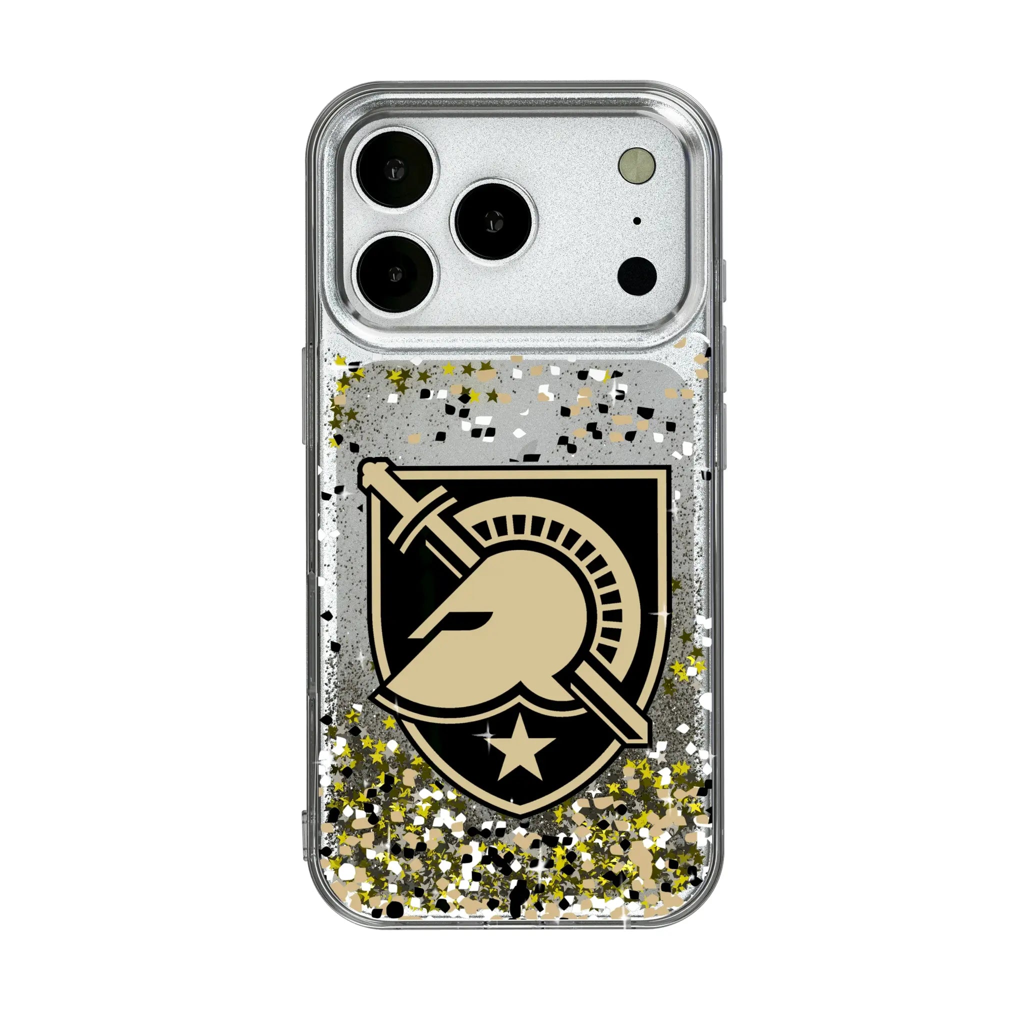 United States Military Academy Black Knights Confetti Glitter Phone Case