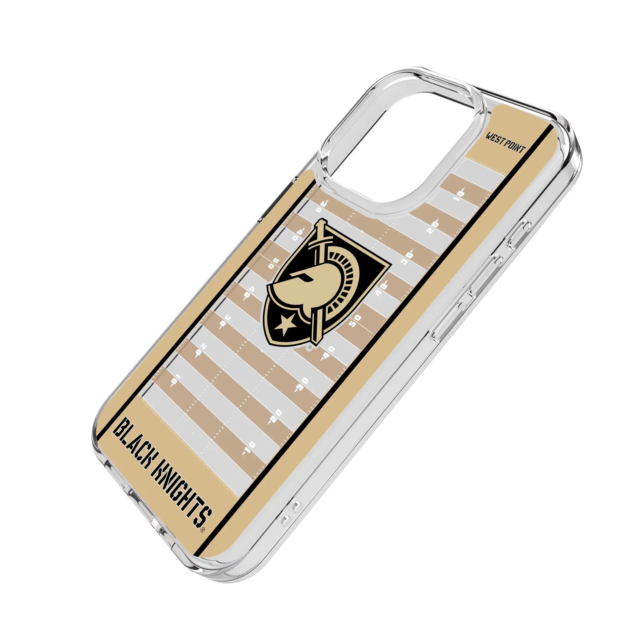 United States Military Academy Black Knights Field Clear Phone Case for Apple iPhone