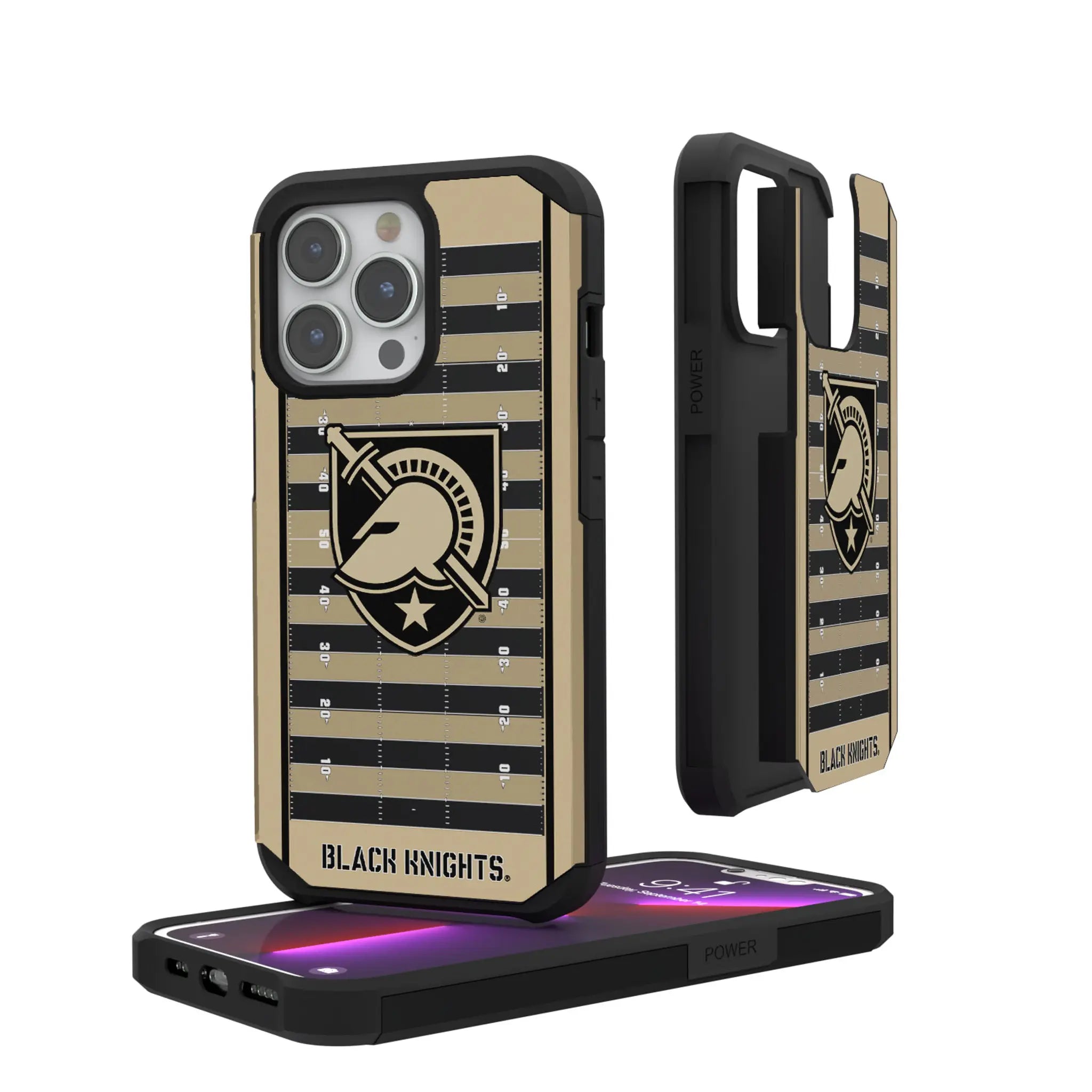 United States Military Academy Black Knights Field Rugged Phone Case
