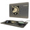 United States Military Academy Black Knights Linen 15-Watt Wireless Charger and Mouse Pad