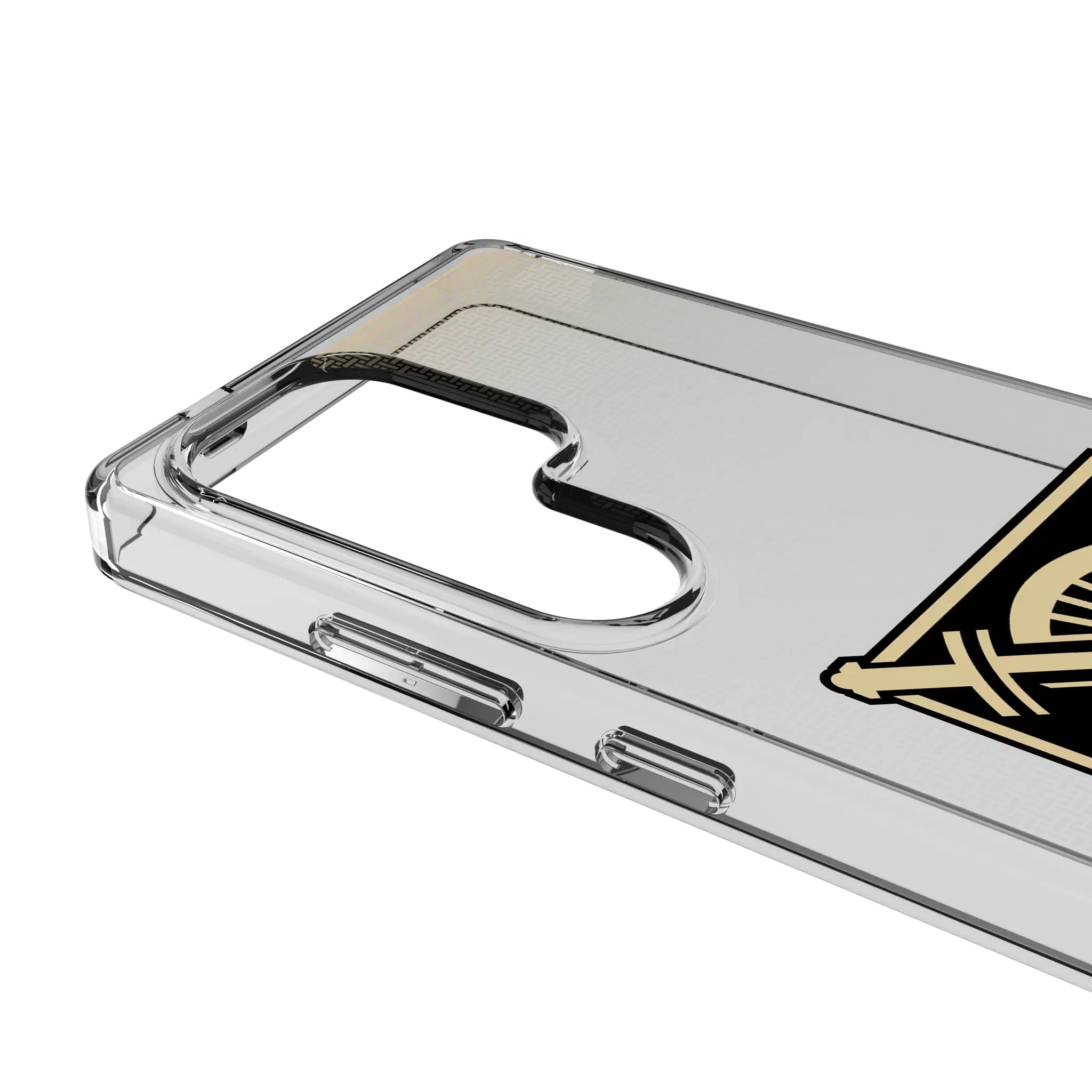 United States Military Academy Black Knights Linen Clear Phone Case for Samsung Galaxy