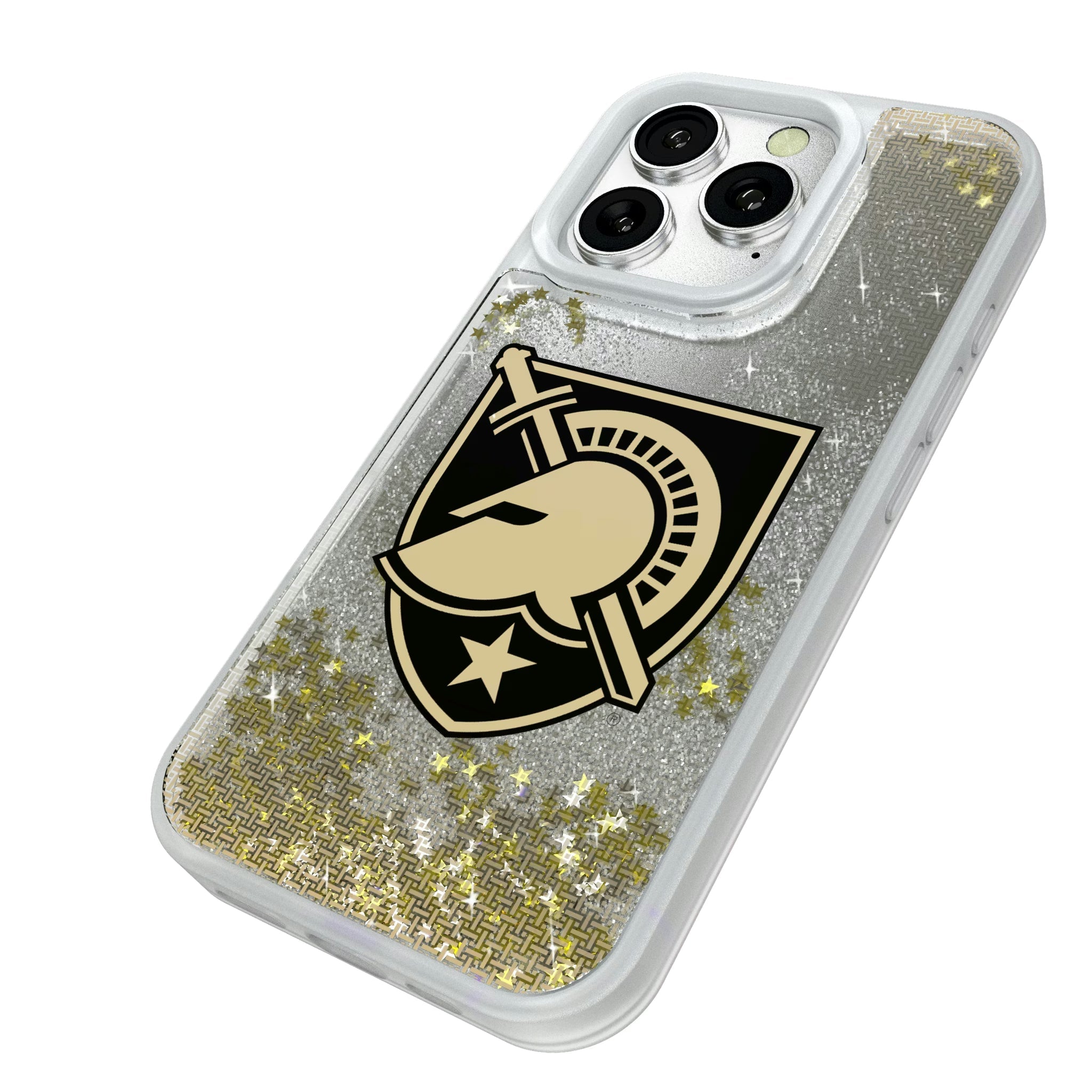 United States Military Academy Black Knights Linen Glitter Phone Case - Sports Gifts, Sports Memorabilia, Sports Collectibles, Fan Shop