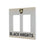 United States Military Academy Black Knights Linen Hidden-Screw Light Switch Plate