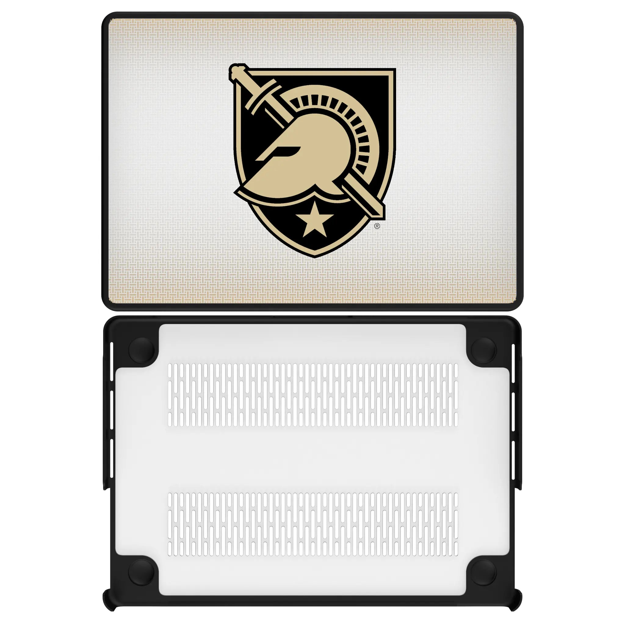 United States Military Academy Black Knights Linen Laptop Case for Apple MacBook