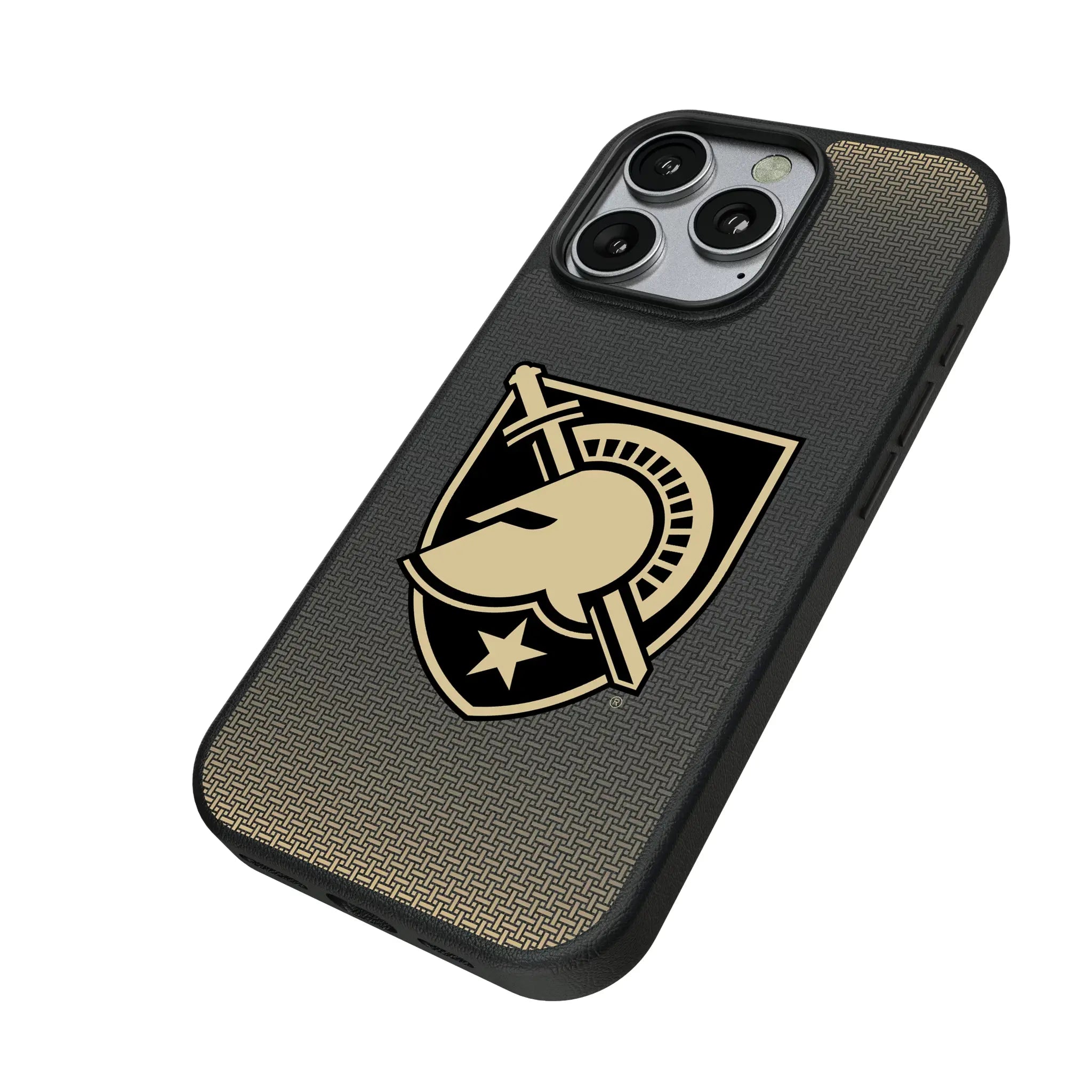 United States Military Academy Black Knights Linen MagSafe Compatible Phone Case for Apple iPhone