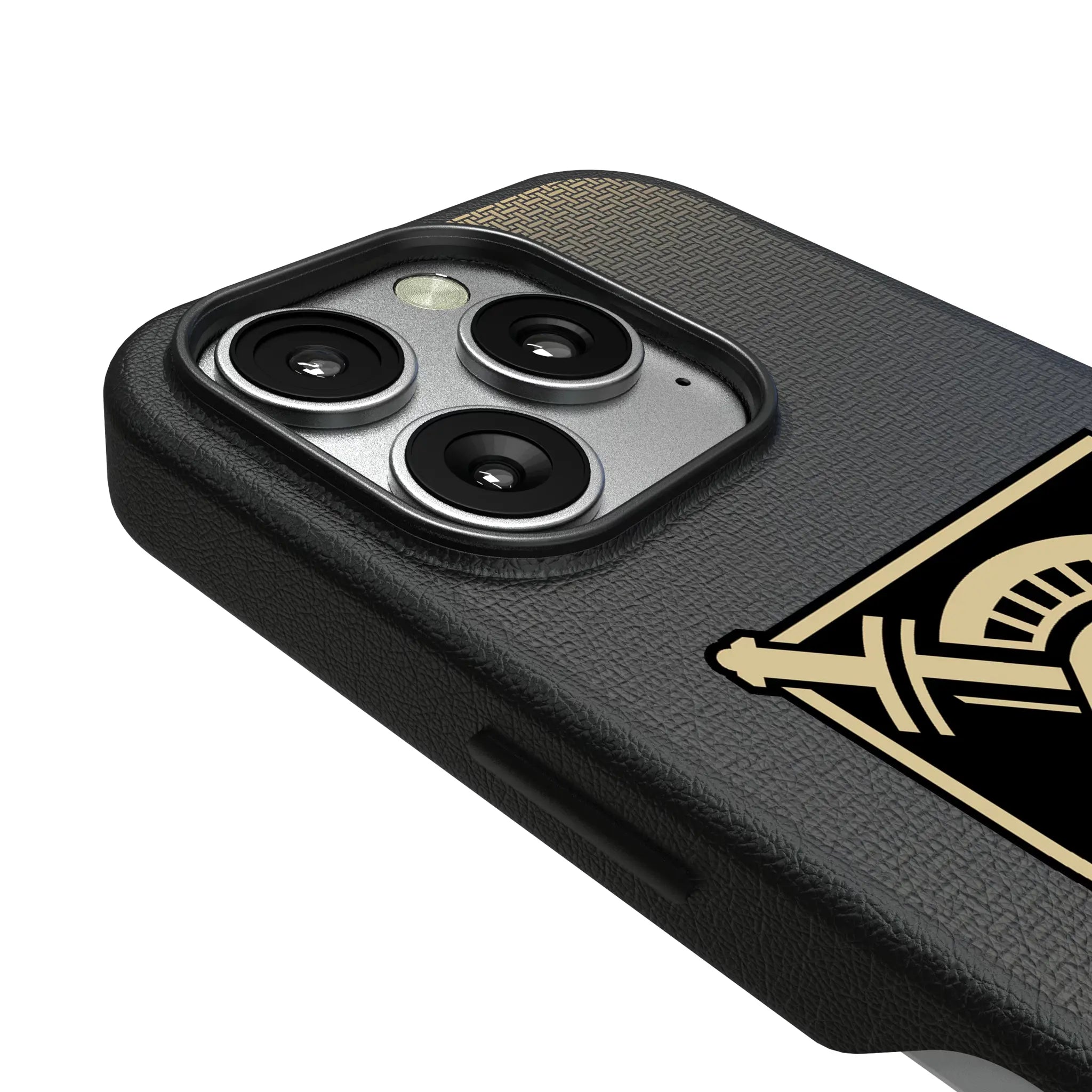 United States Military Academy Black Knights Linen MagSafe Compatible Phone Case for Apple iPhone