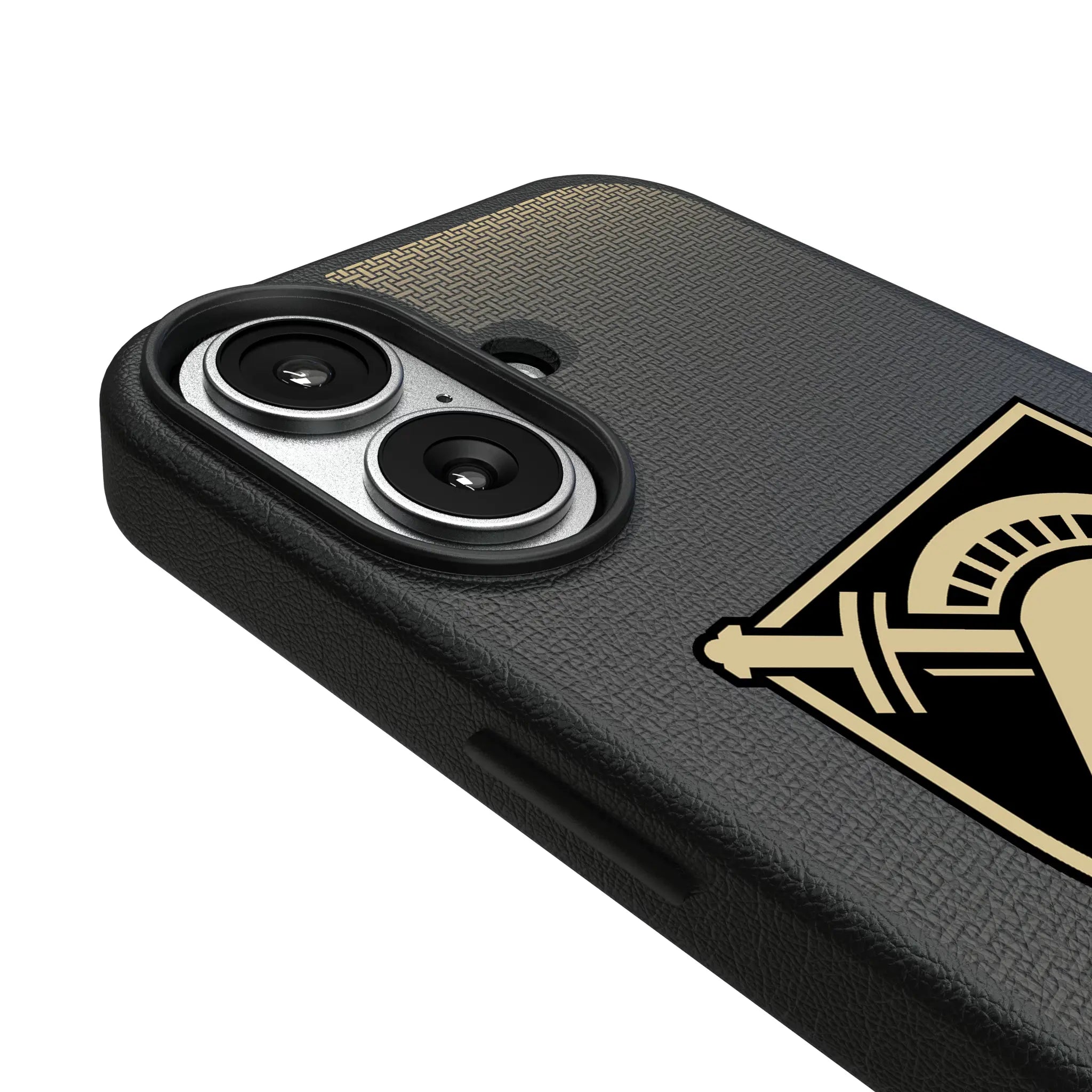 United States Military Academy Black Knights Linen MagSafe Compatible Phone Case for Apple iPhone