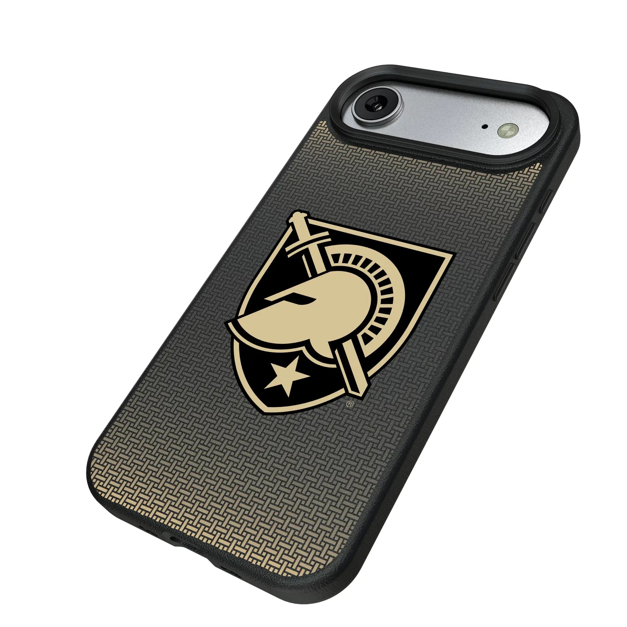 United States Military Academy Black Knights Linen MagSafe Compatible Phone Case for Apple iPhone