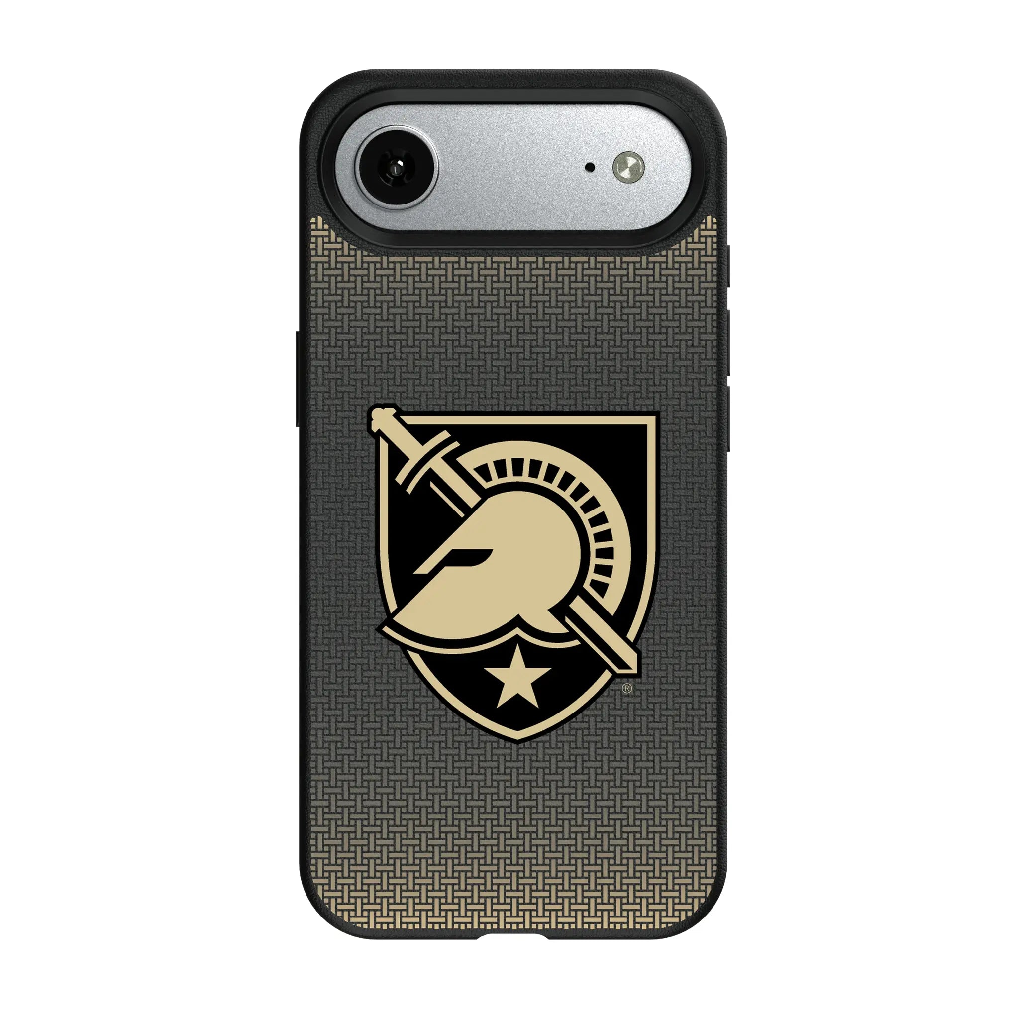 United States Military Academy Black Knights Linen MagSafe Compatible Phone Case for Apple iPhone