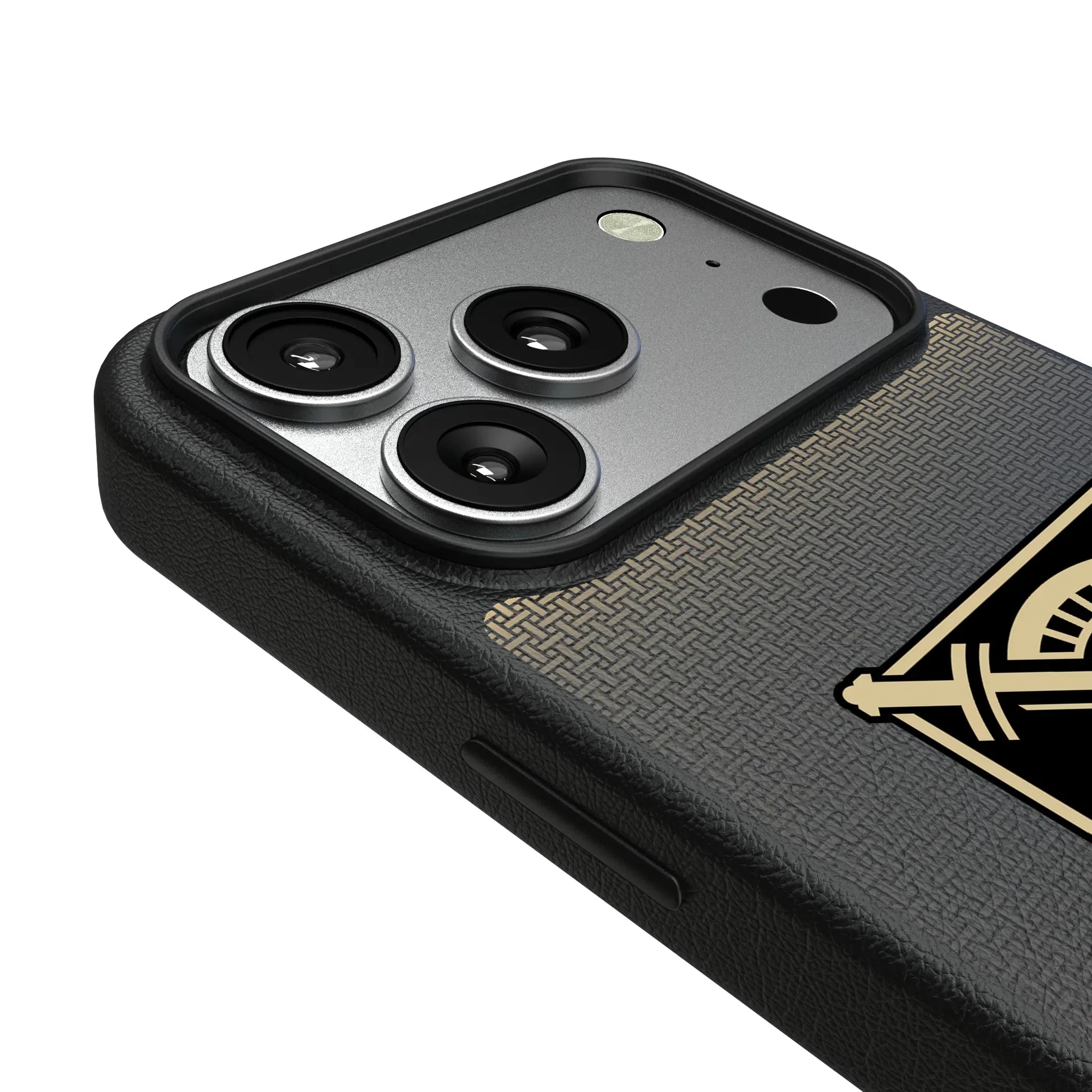 United States Military Academy Black Knights Linen MagSafe Compatible Phone Case for Apple iPhone