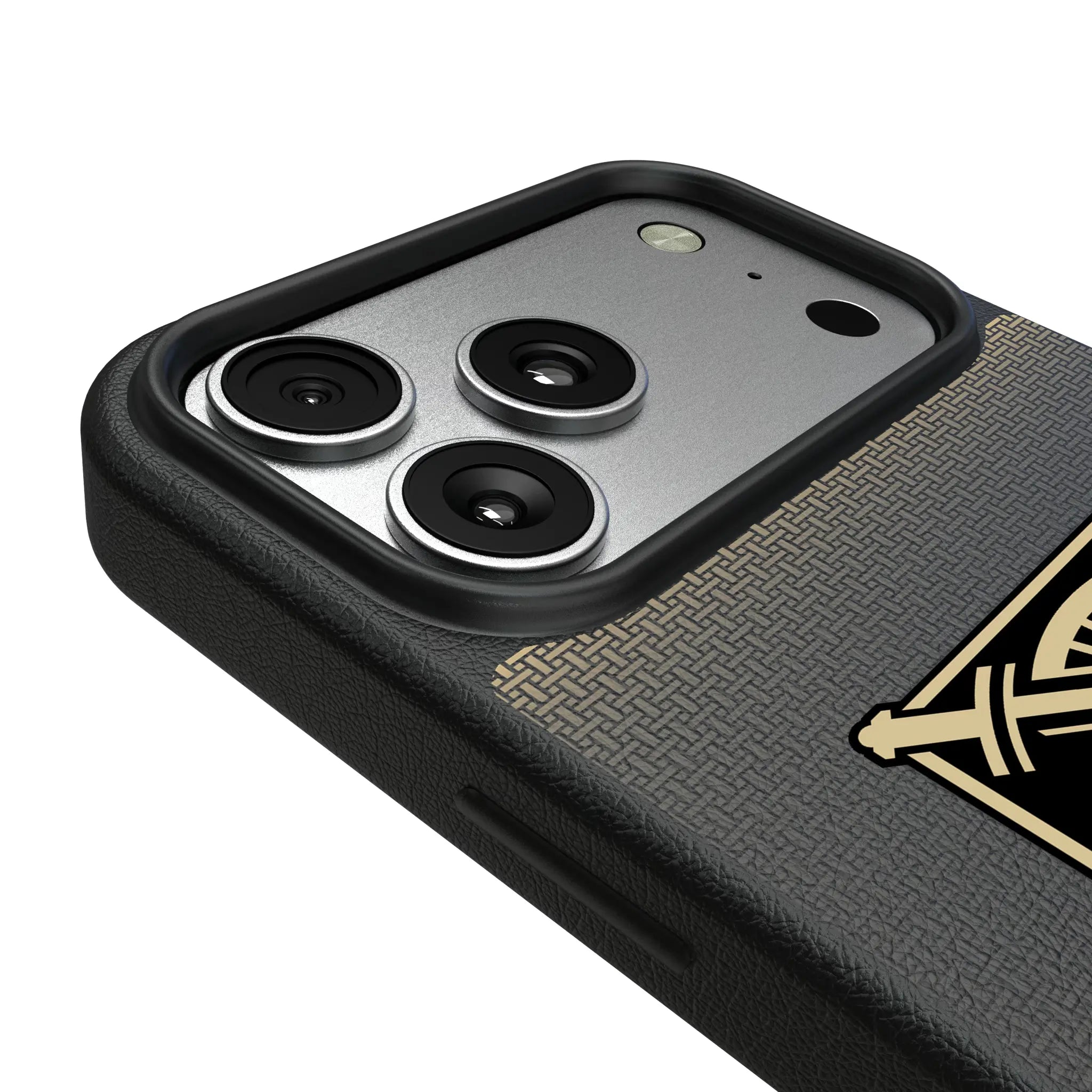 United States Military Academy Black Knights Linen MagSafe Compatible Phone Case for Apple iPhone