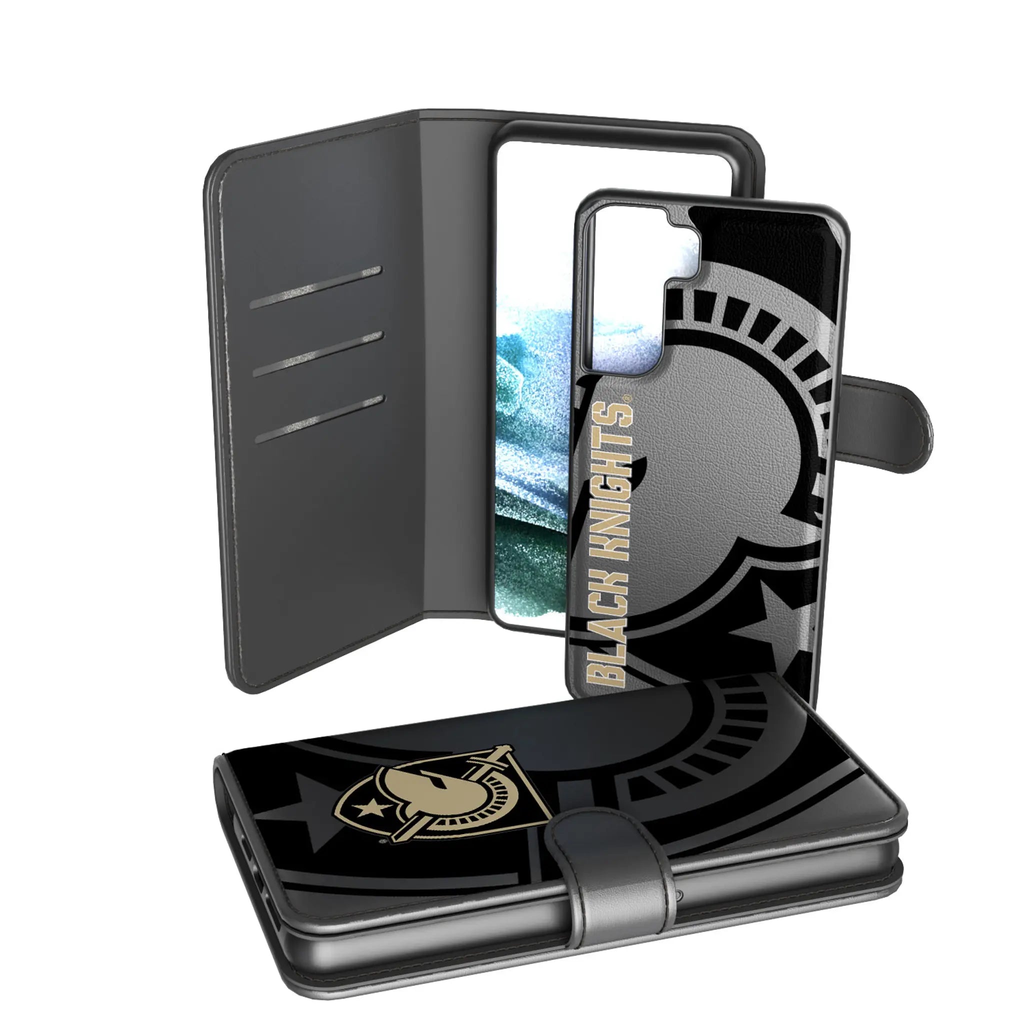 Army Academy Black Knights Tilt Wallet Case