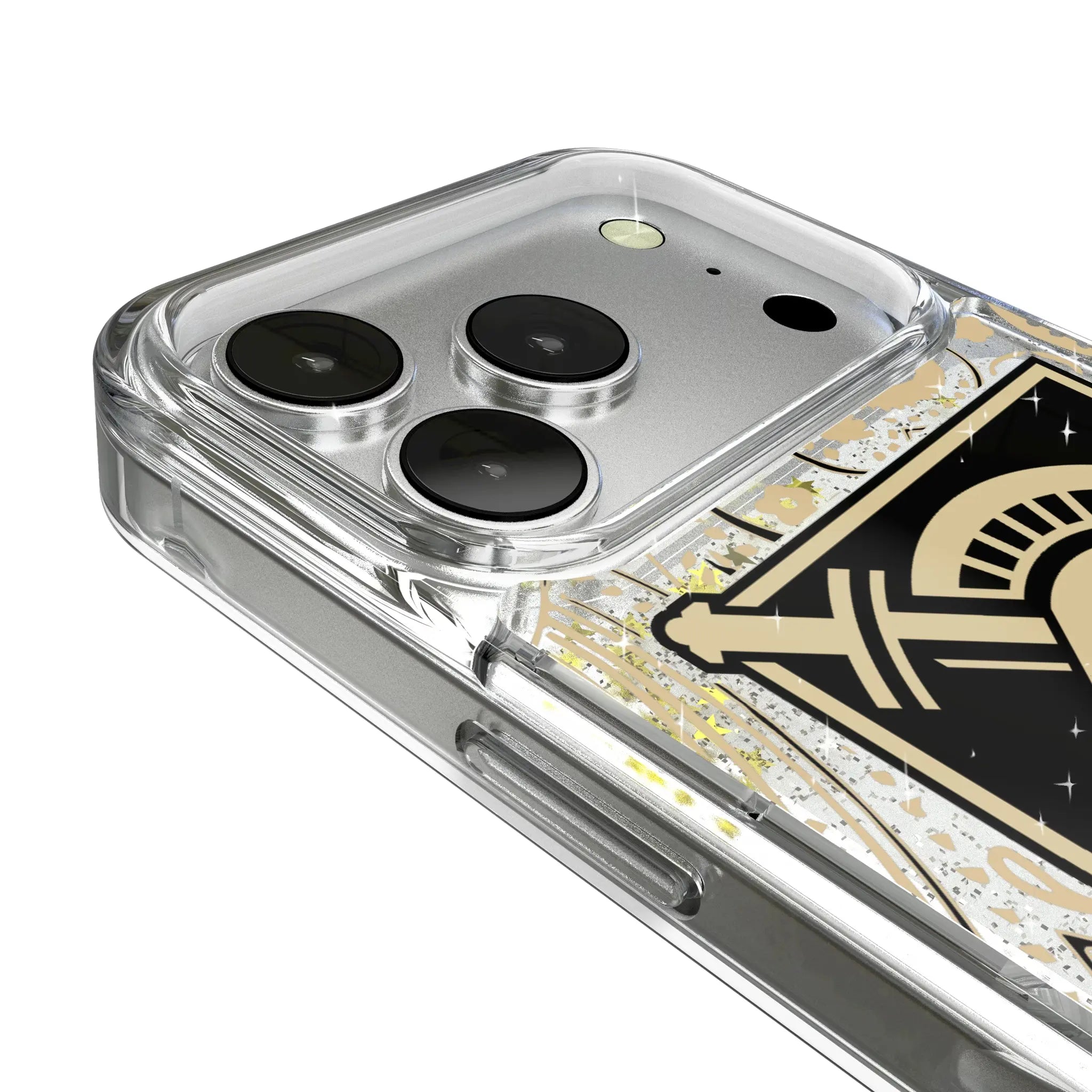 United States Military Academy Black Knights Paisley Glitter Phone Case