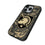 United States Military Academy Black Knights Paisley MagSafe Compatible Phone Case for Apple iPhone