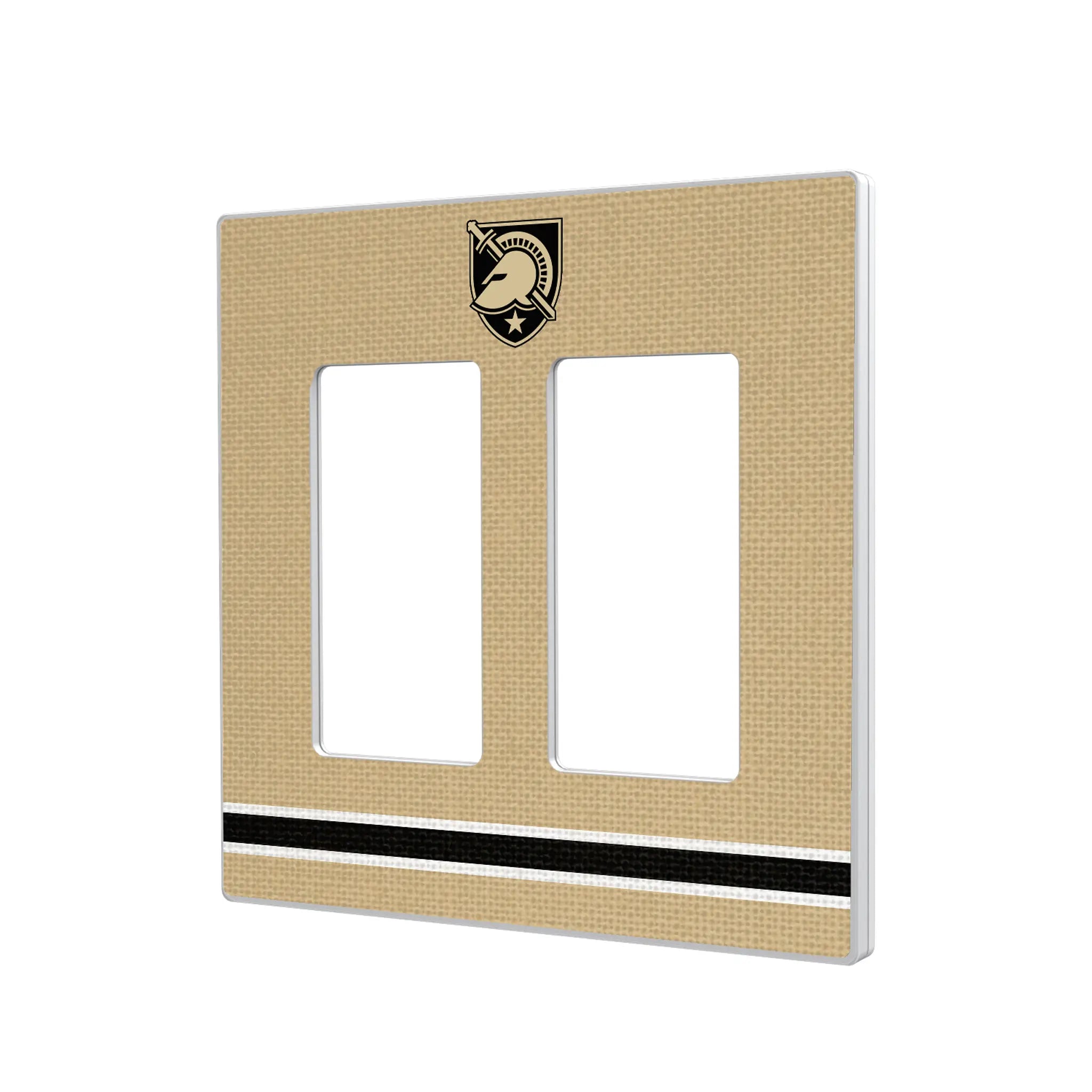 United States Military Academy Black Knights Stripe Hidden-Screw Light Switch Plate