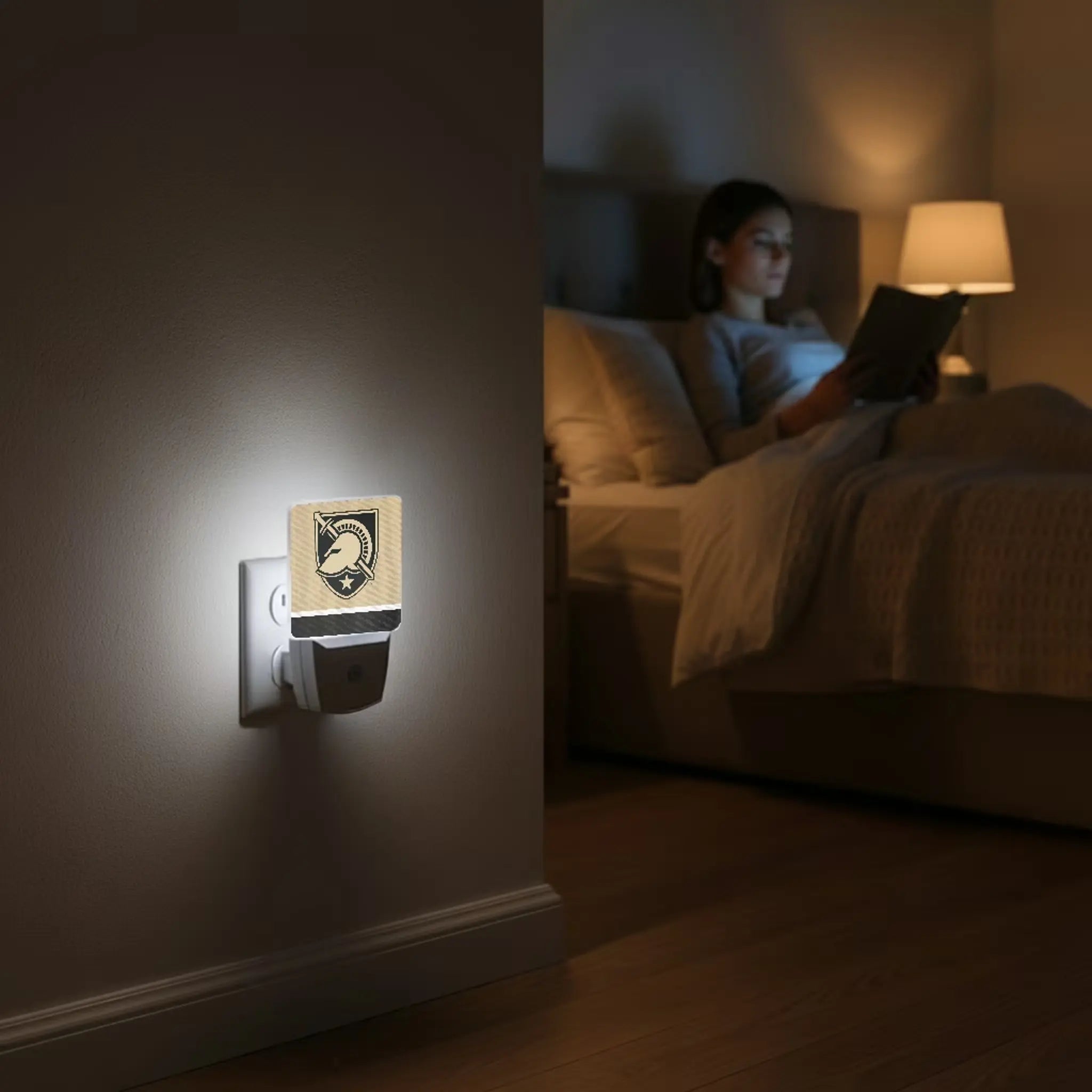 United States Military Academy Black Knights Stripe Night Light 2-Pack