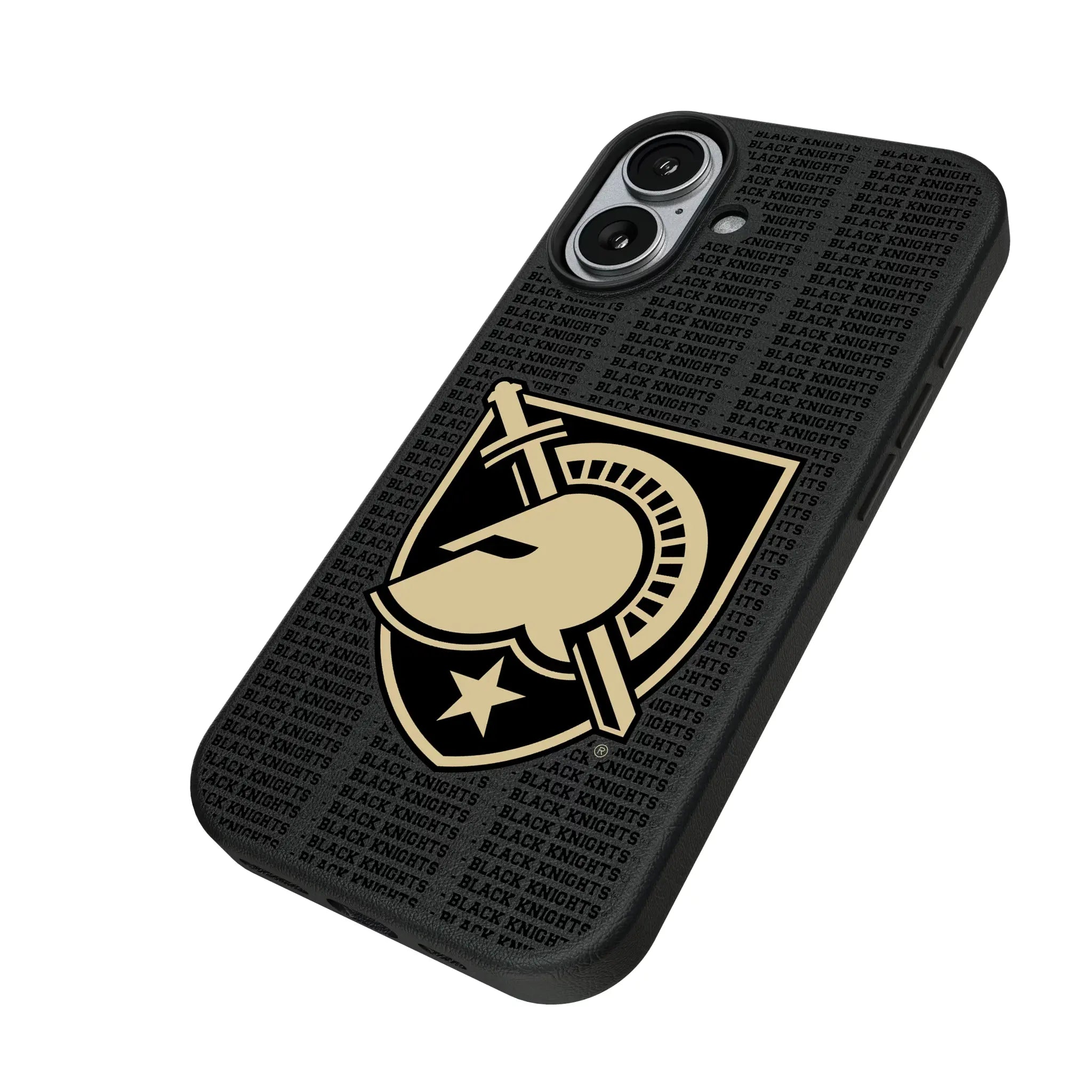 United States Military Academy Black Knights Text Backdrop MagSafe Compatible Phone Case for Apple iPhone