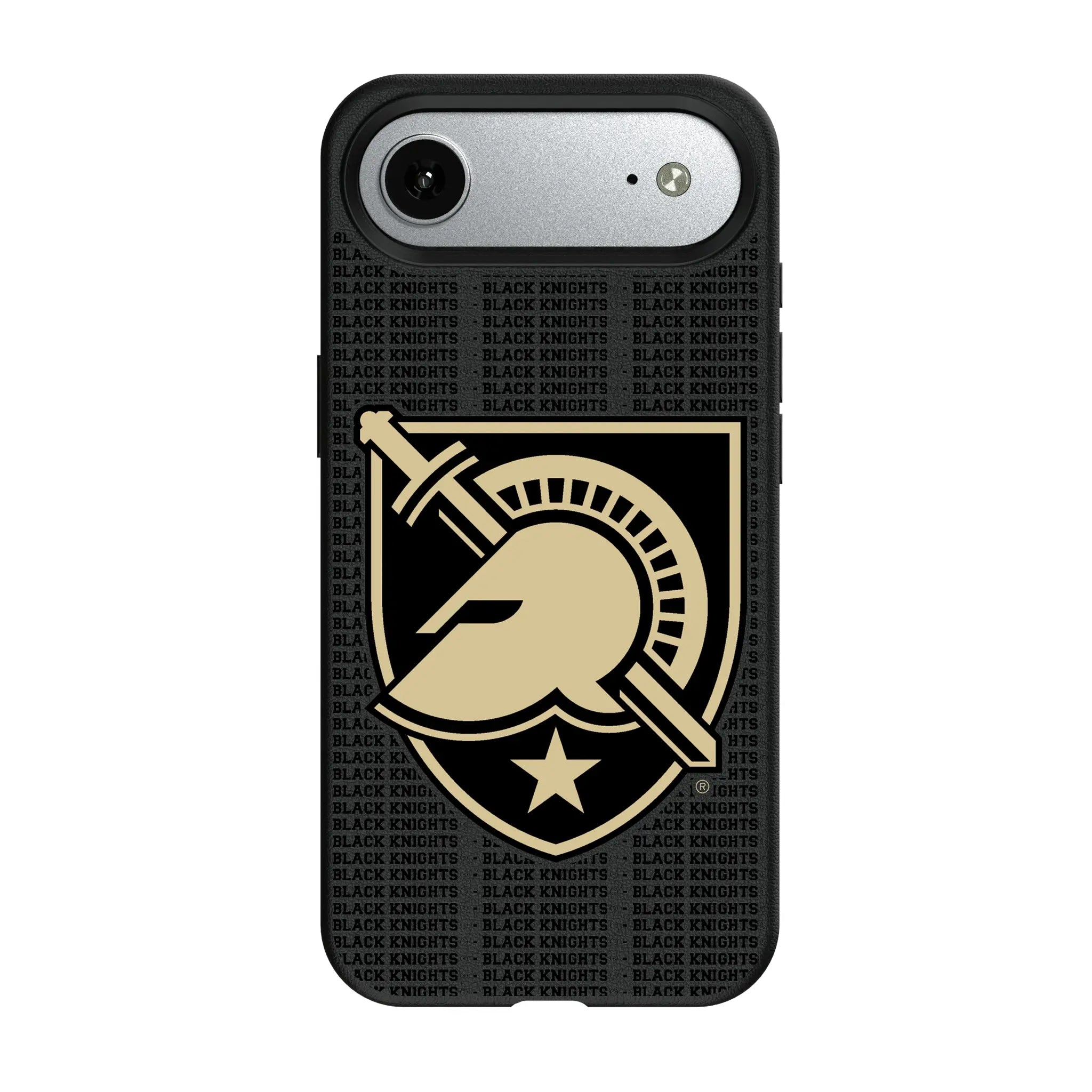 United States Military Academy Black Knights Text Backdrop MagSafe Compatible Phone Case for Apple iPhone