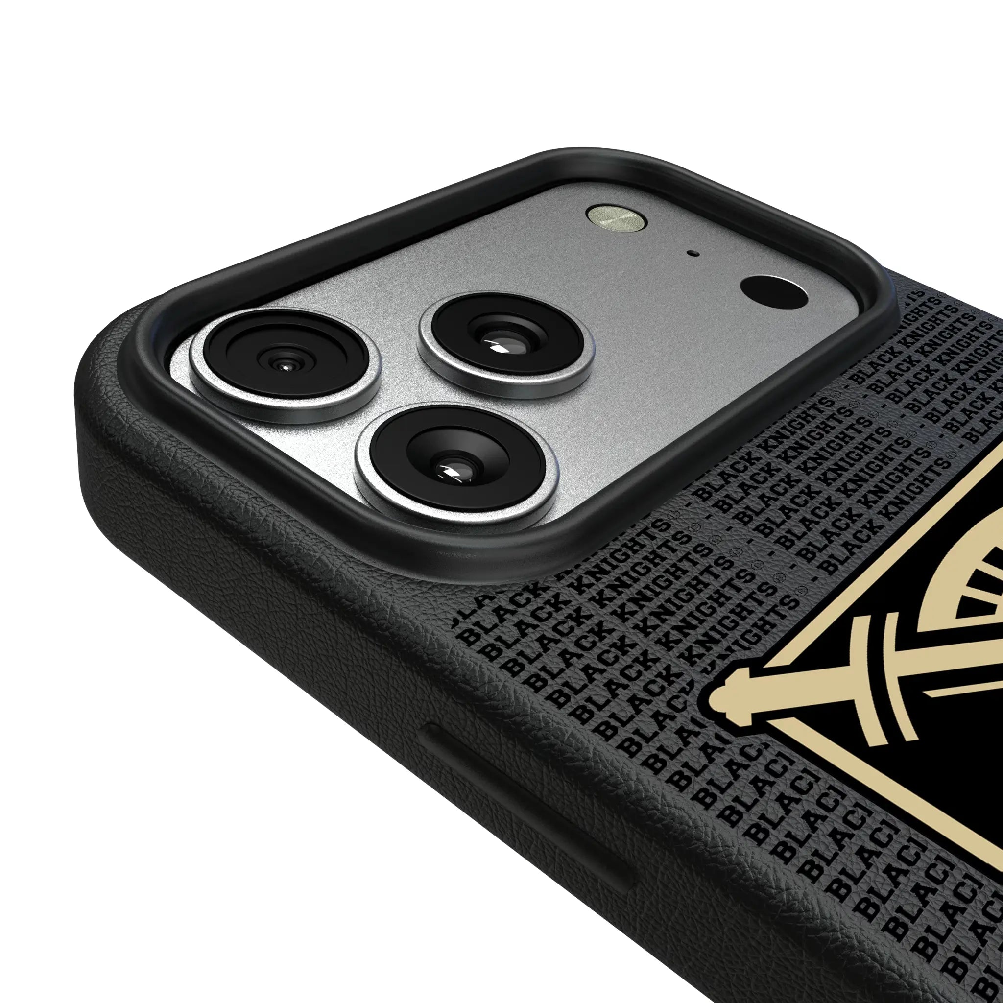 United States Military Academy Black Knights Text Backdrop MagSafe Compatible Phone Case for Apple iPhone