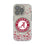 University of Alabama Crimson Tide Confetti Clear Phone Case for Apple iPhone