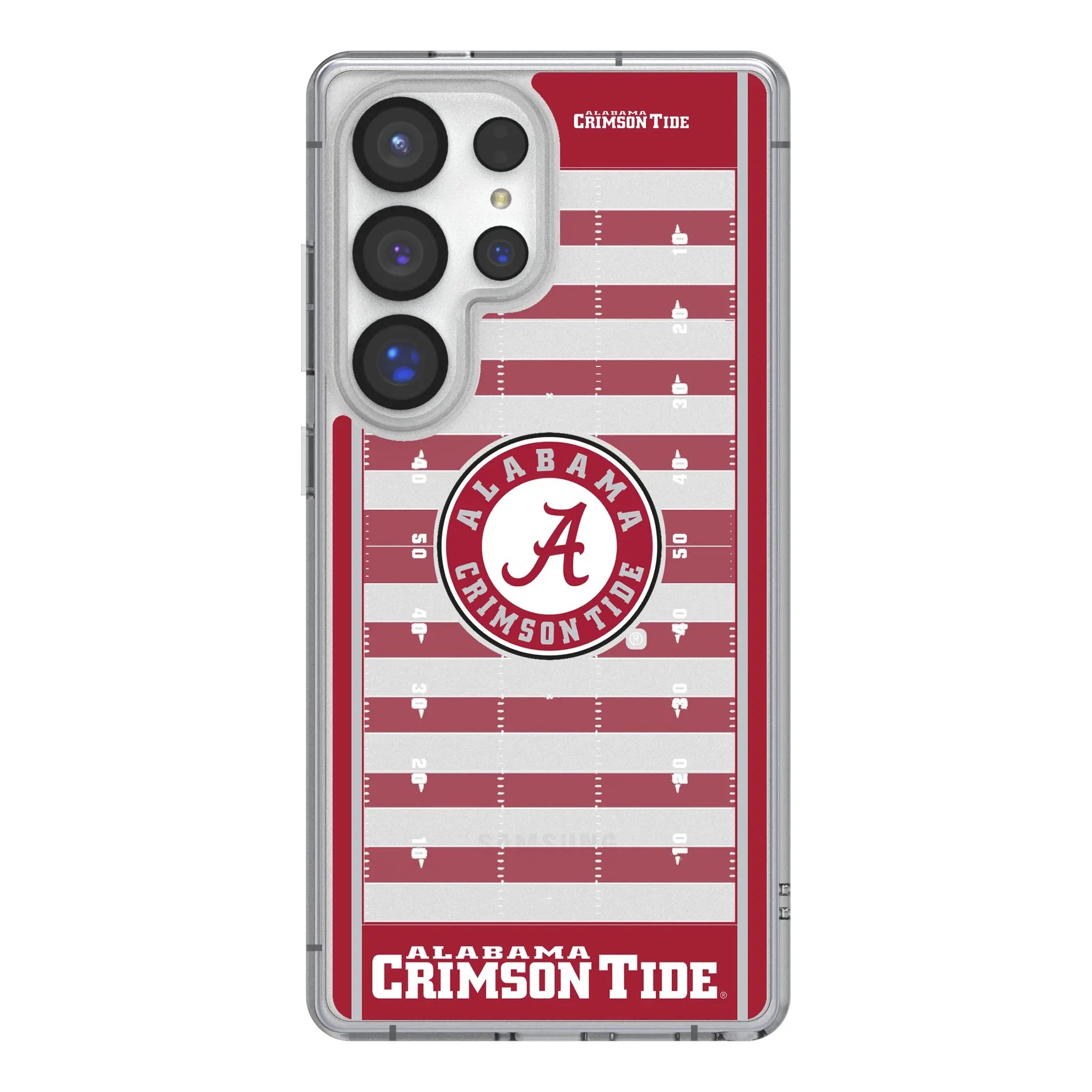 University of Alabama Crimson Tide Field Clear Phone Case for Samsung Galaxy