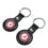 University of Alabama Crimson Tide Insignia Black Airtag Holder 2-Pack