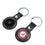 University of Alabama Crimson Tide Insignia Black Airtag Holder 2-Pack