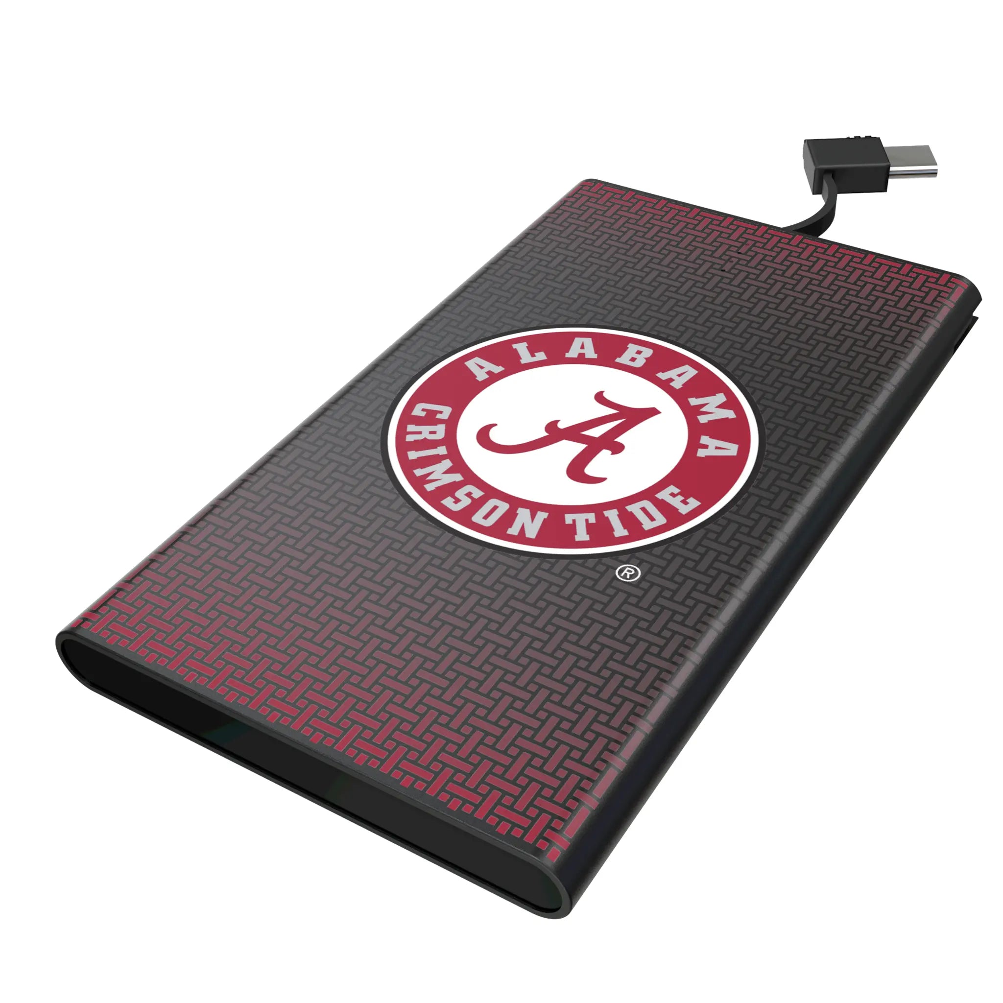 University of Alabama Crimson Tide Linen 5000mAh Flat Powerbank
