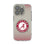 University of Alabama Crimson Tide Linen Clear Phone Case for Apple iPhone