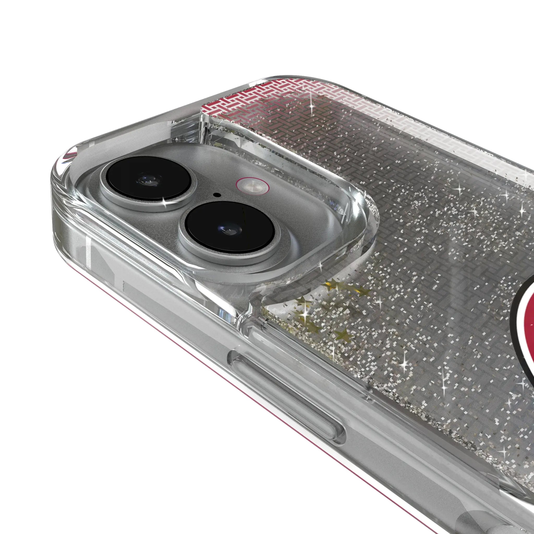 University of Alabama Crimson Tide Linen Glitter Phone Case