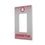 University of Alabama Crimson Tide Linen Hidden-Screw Light Switch Plate