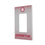 University of Alabama Crimson Tide Linen Hidden-Screw Light Switch Plate