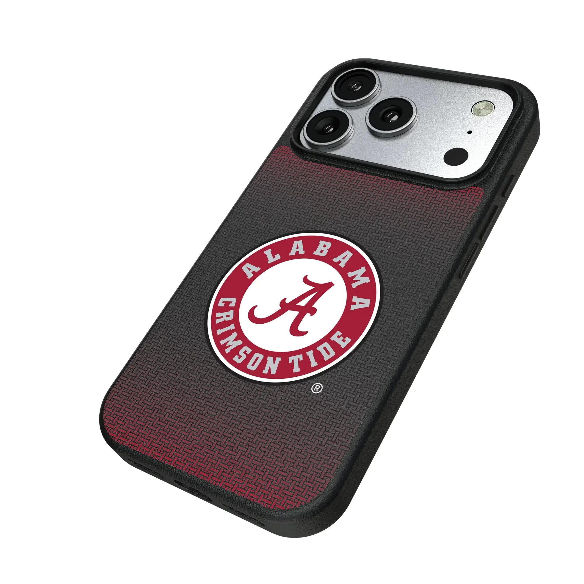 University of Alabama Crimson Tide Linen MagSafe Compatible Phone Case for Apple iPhone