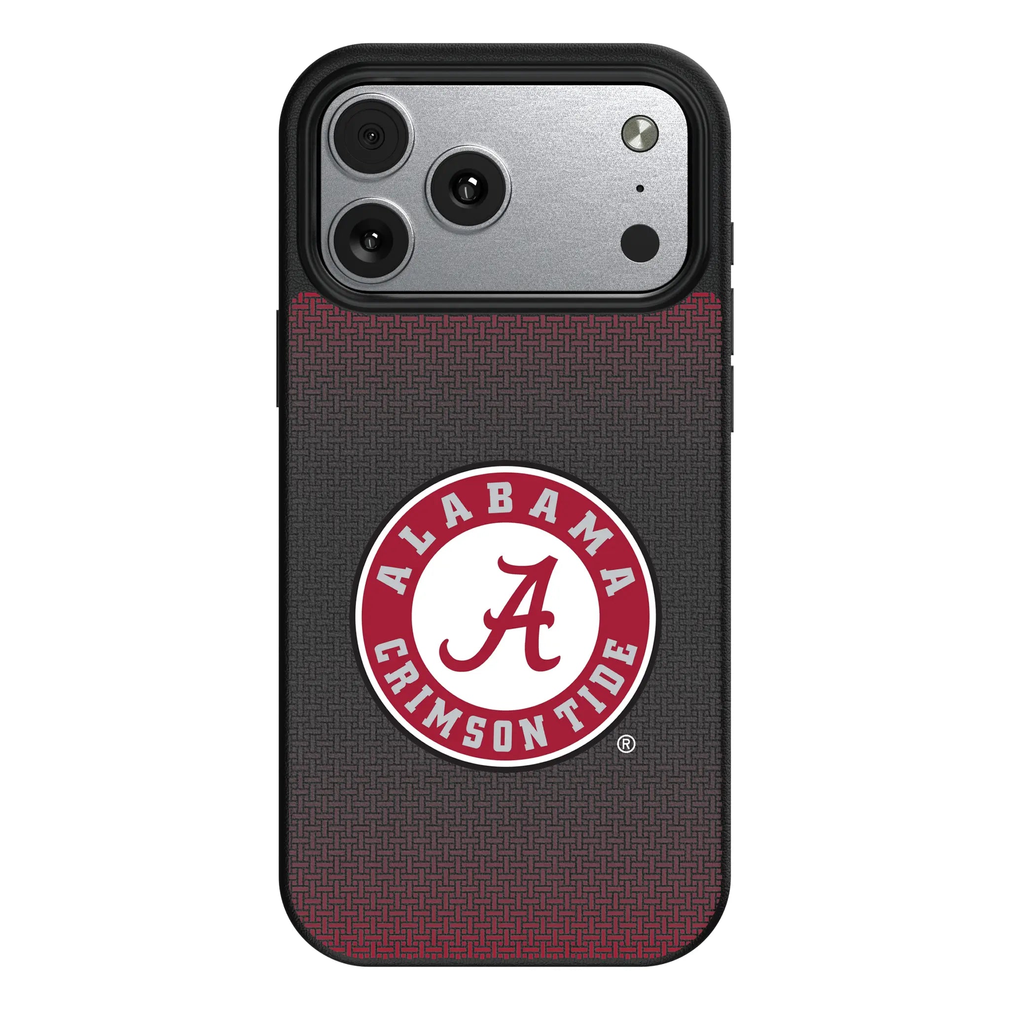 University of Alabama Crimson Tide Linen MagSafe Compatible Phone Case for Apple iPhone